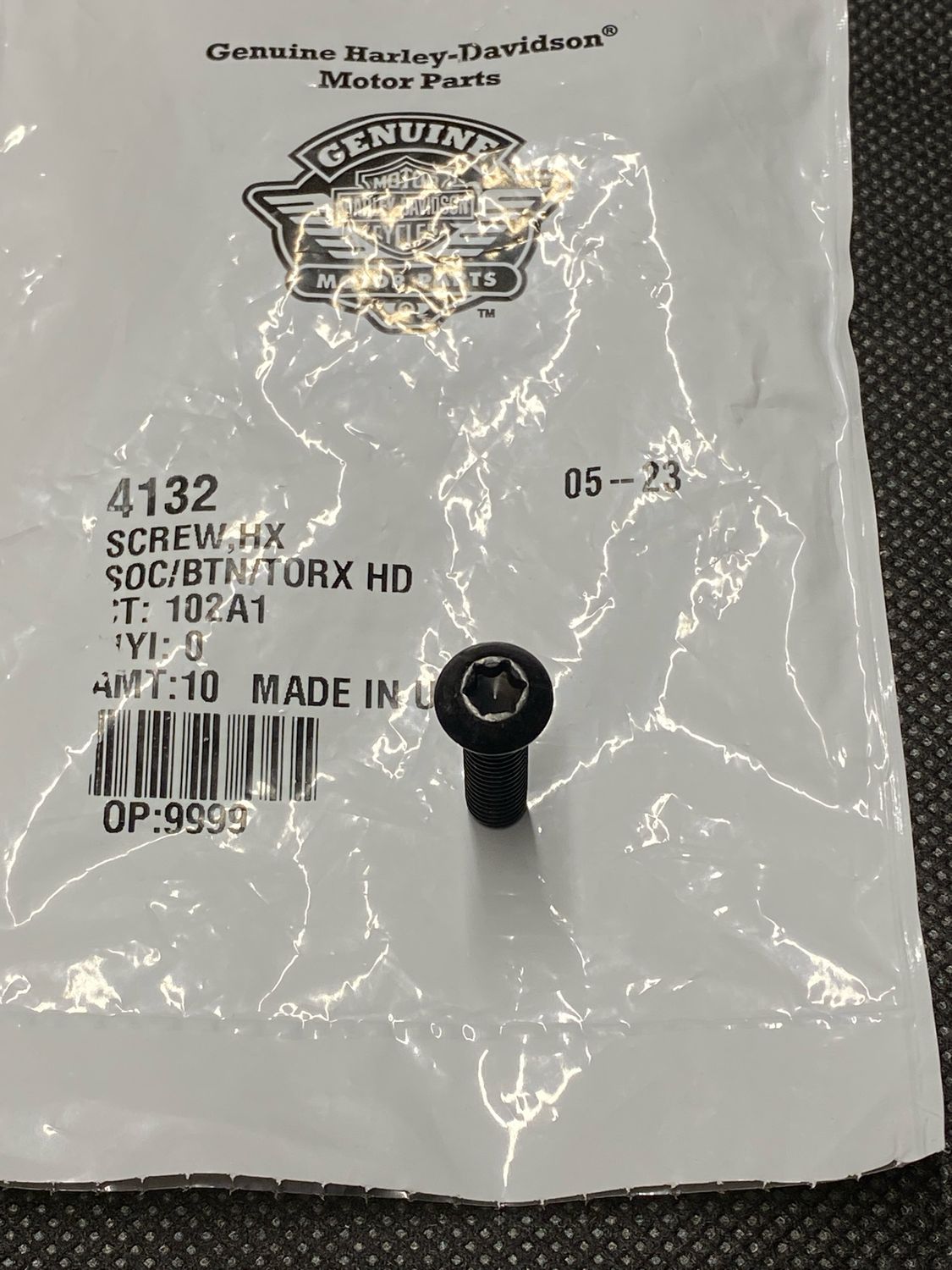 #OEM 4132 Handlebar Control Screws
