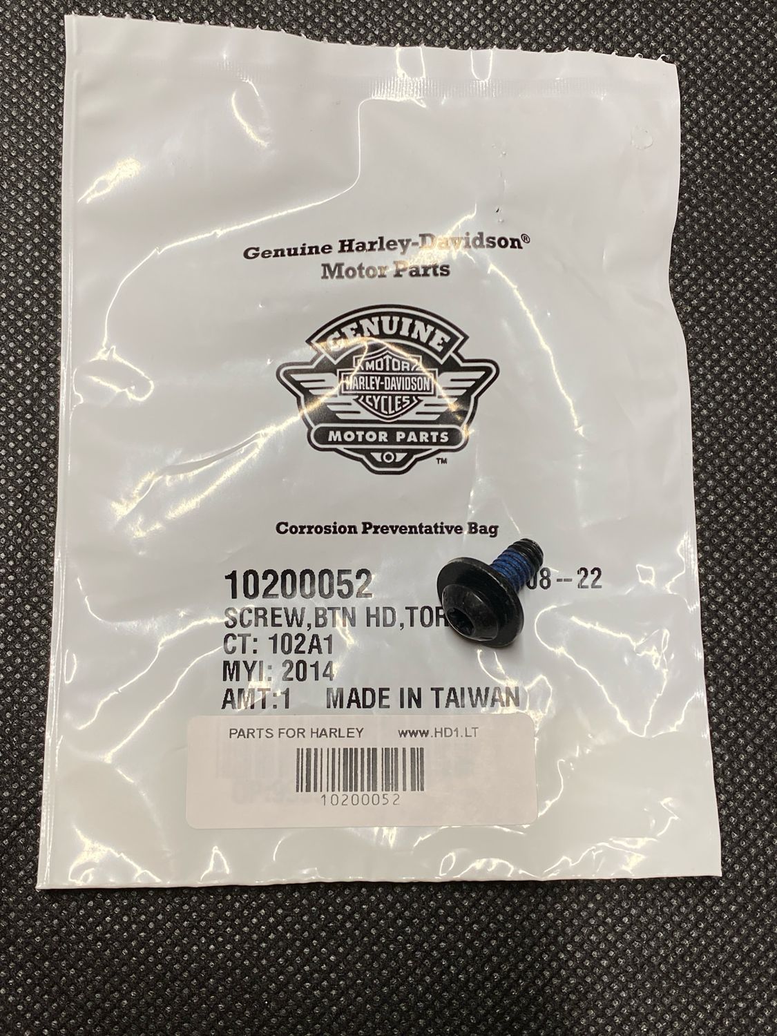 #OEM 10200052 Screw Screw 1/4-20 x 39/64 