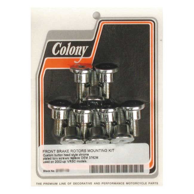 #OEM 3762M V-Rod front brake rotor bolt kit