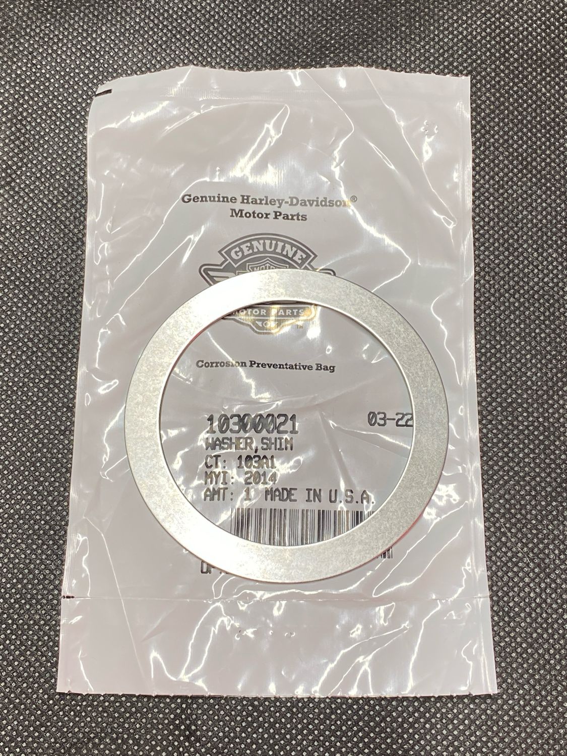#OEM 10300021 Washer,Shim