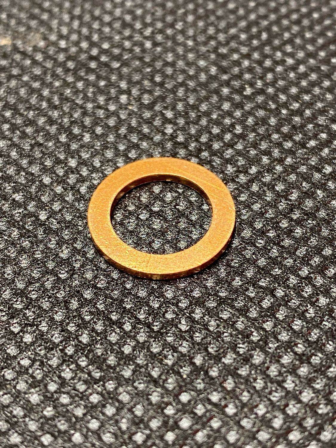 Goodridge brake line washers, 3/8&quot; (10mm). Copper
