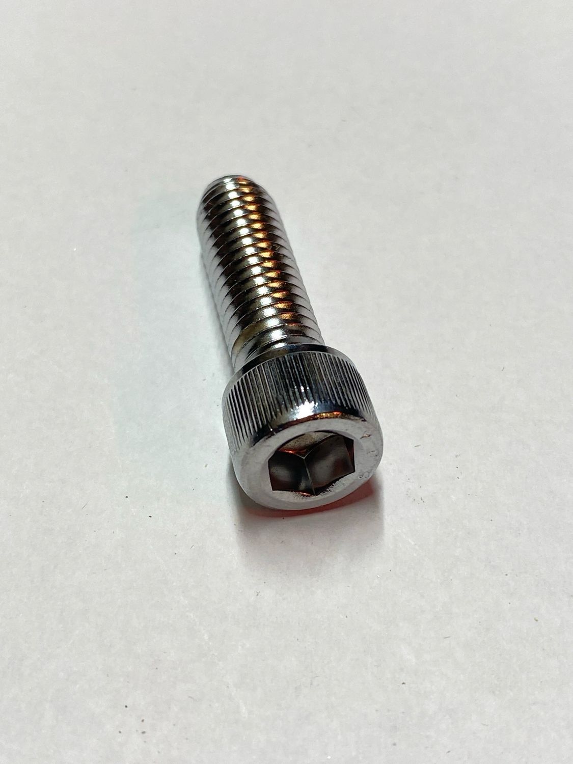 3/8-16 X 1 1/4 INCH ALLEN BOLT CHROME