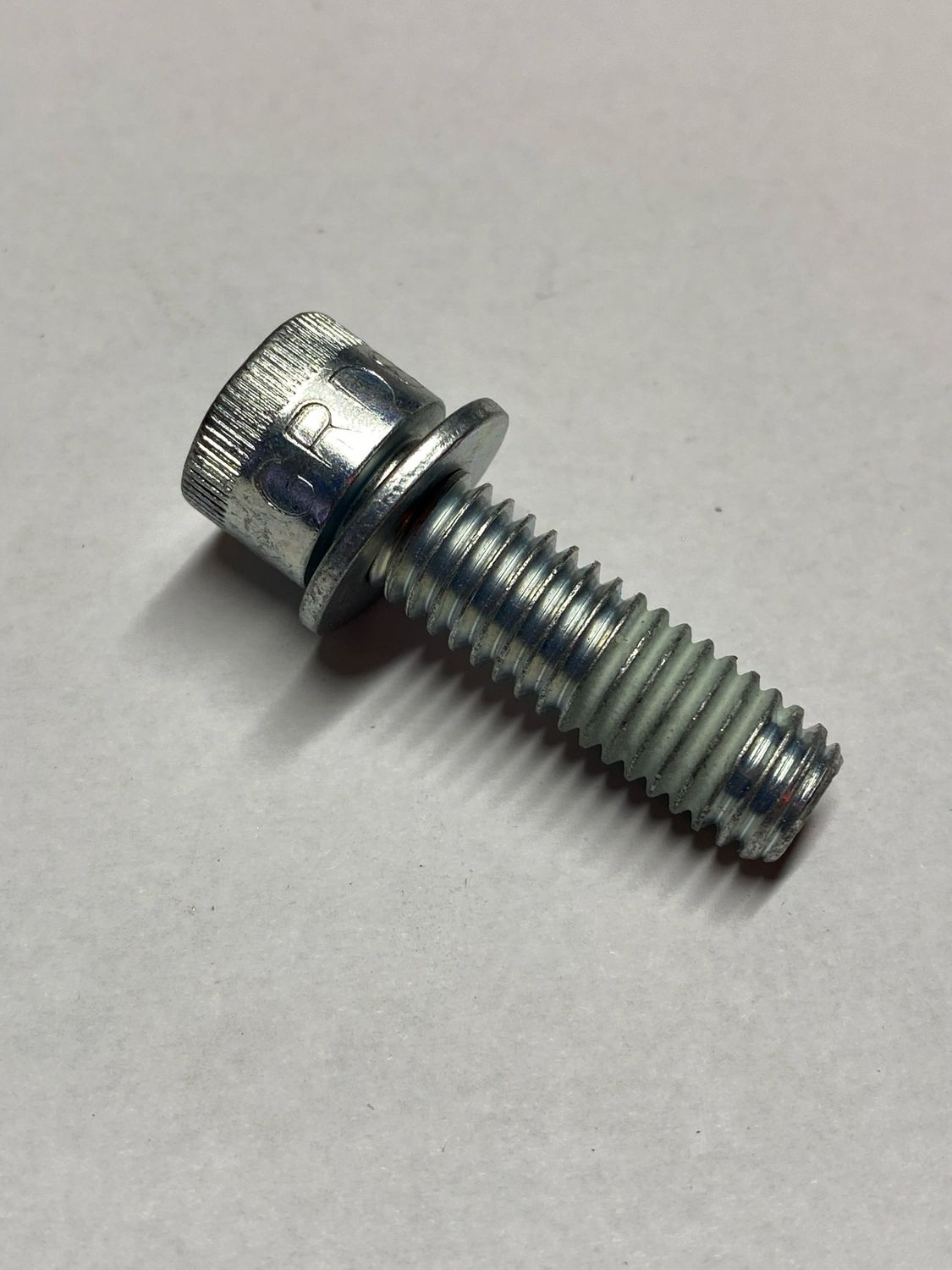 #OEM 4688 Screw 3/8-16 x 1-1/4 Sems Hex Socket Head with Lock Patch