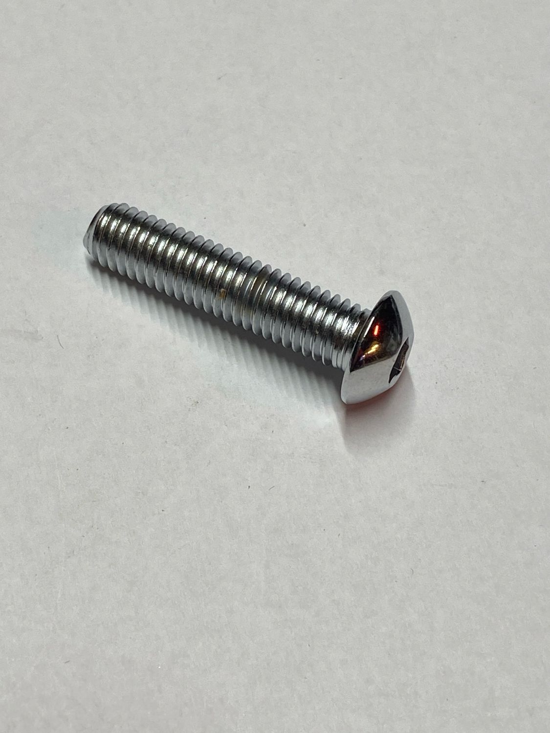 M8 X 35MM BUTTONHEAD BOLT, CHROME 