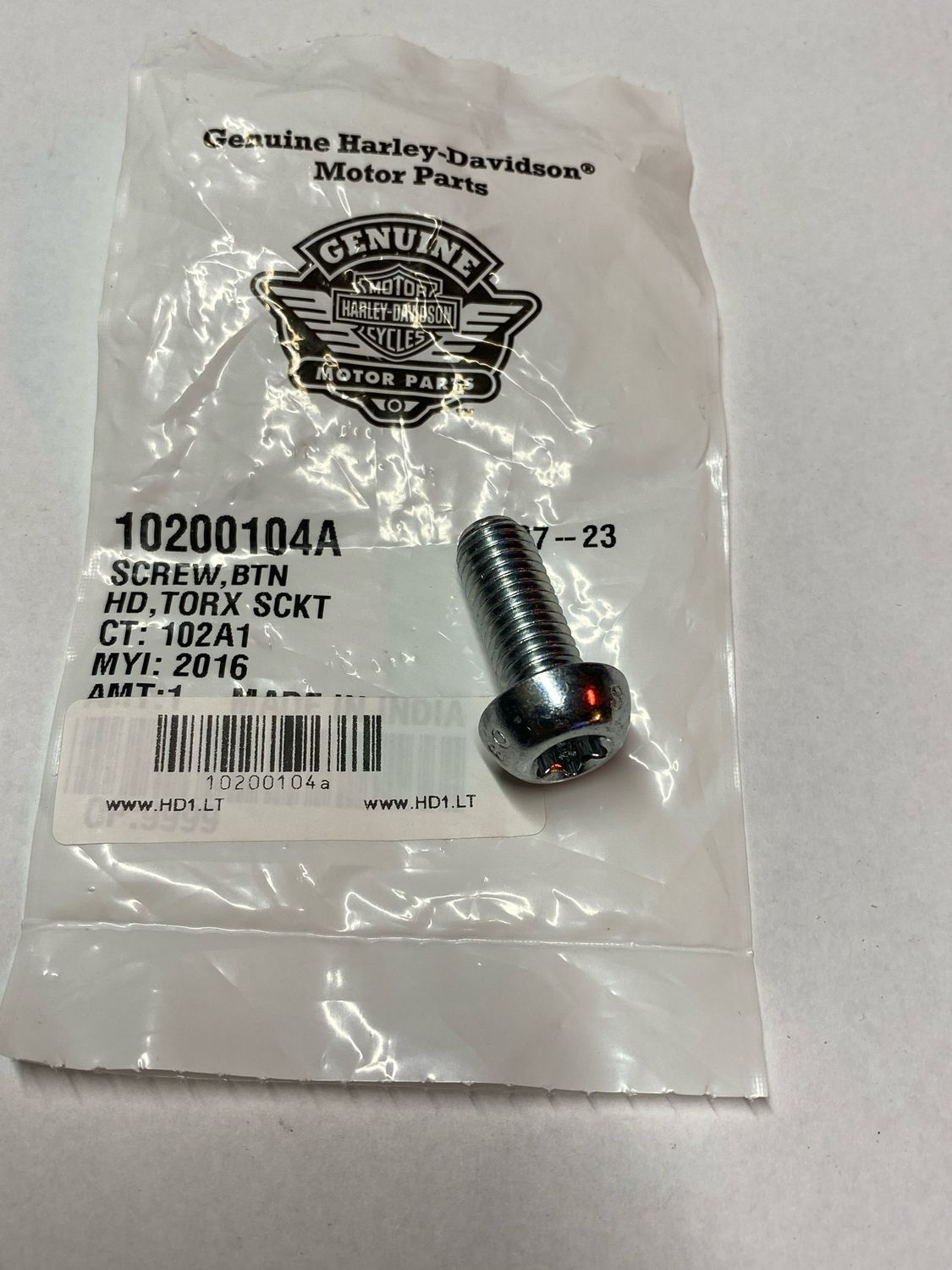 #OEM 10200104a Screw Button Head Torx