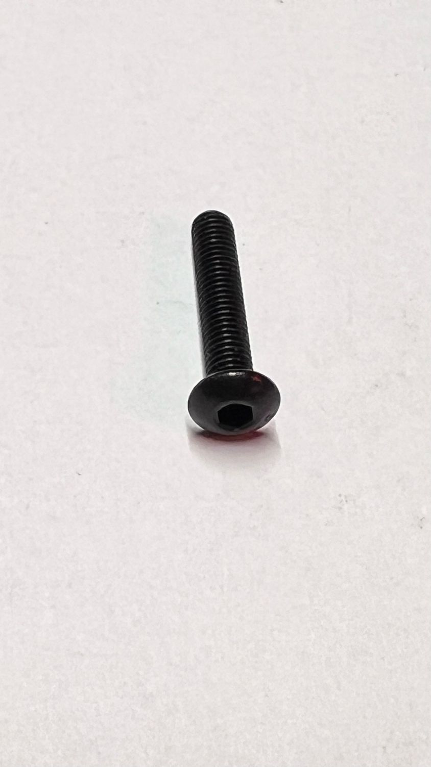 #OEM 10200400 Screw No. 10-32 x 1 Socket Button Head (Black Zinc)