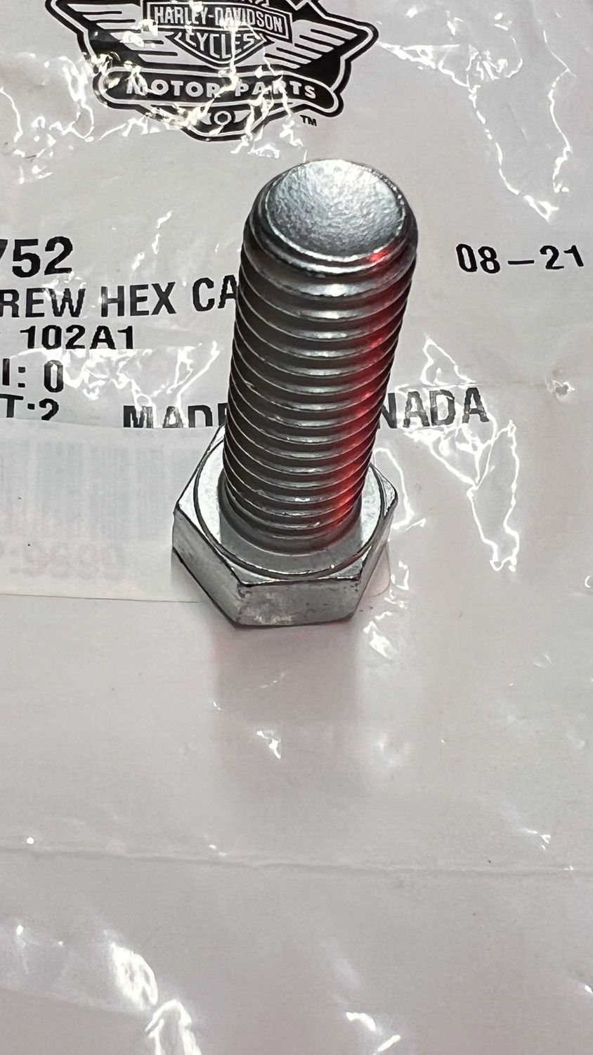 #OEM 4752 Bolt 7/16&quot;-14 x 1-1/4&quot; Hex Head Grade 8