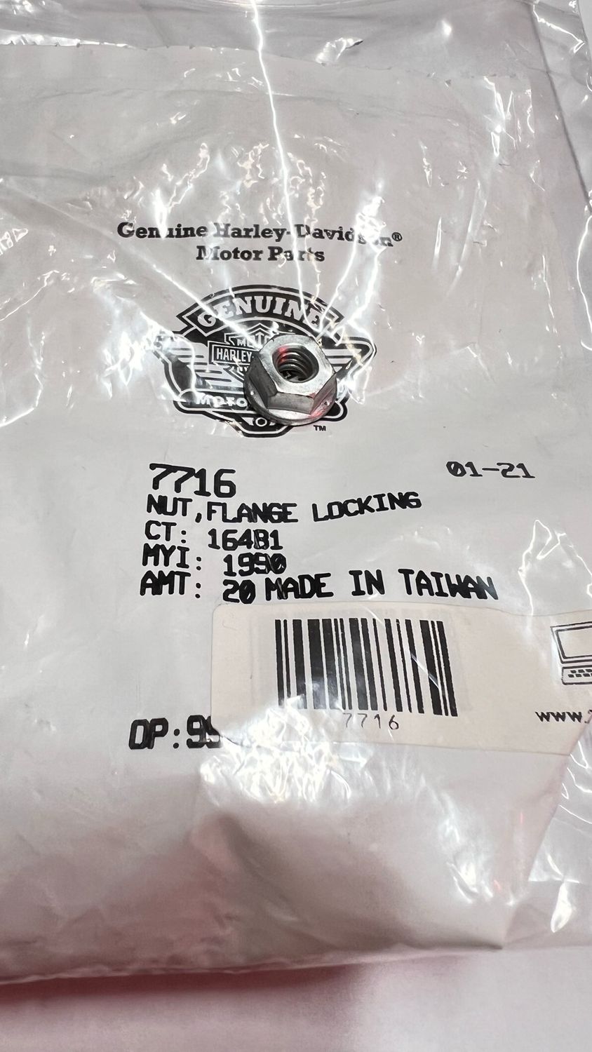 #OEM 7716 Nut,Flange Locking