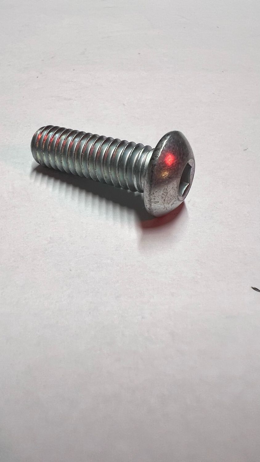 #OEM 4016 Screw 5/16&quot;-18 x 1&quot; UNC Hex Socket Button Head