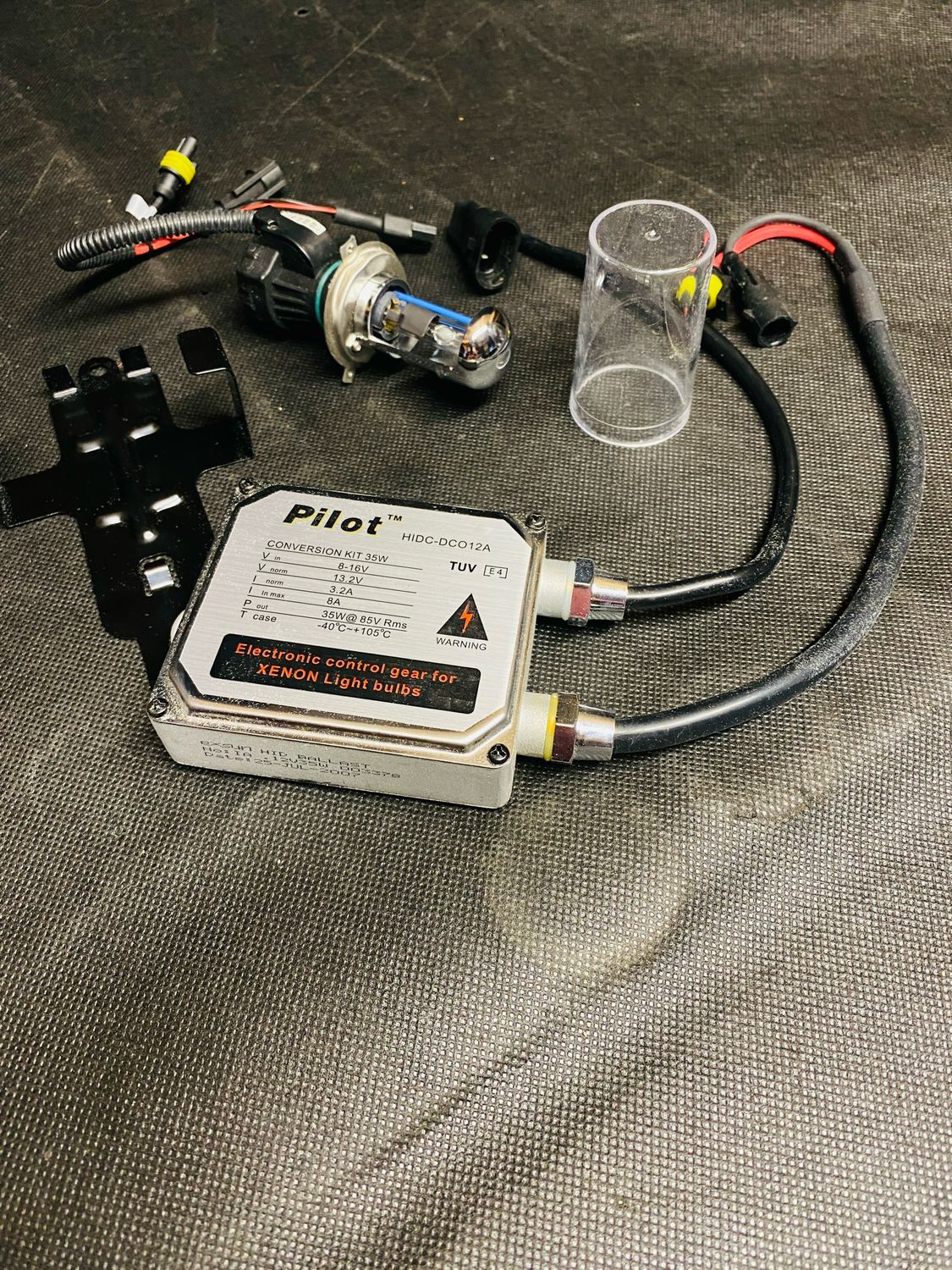 H4 Led Kit For Harley Standard Bulb To Led Bulb 8000K