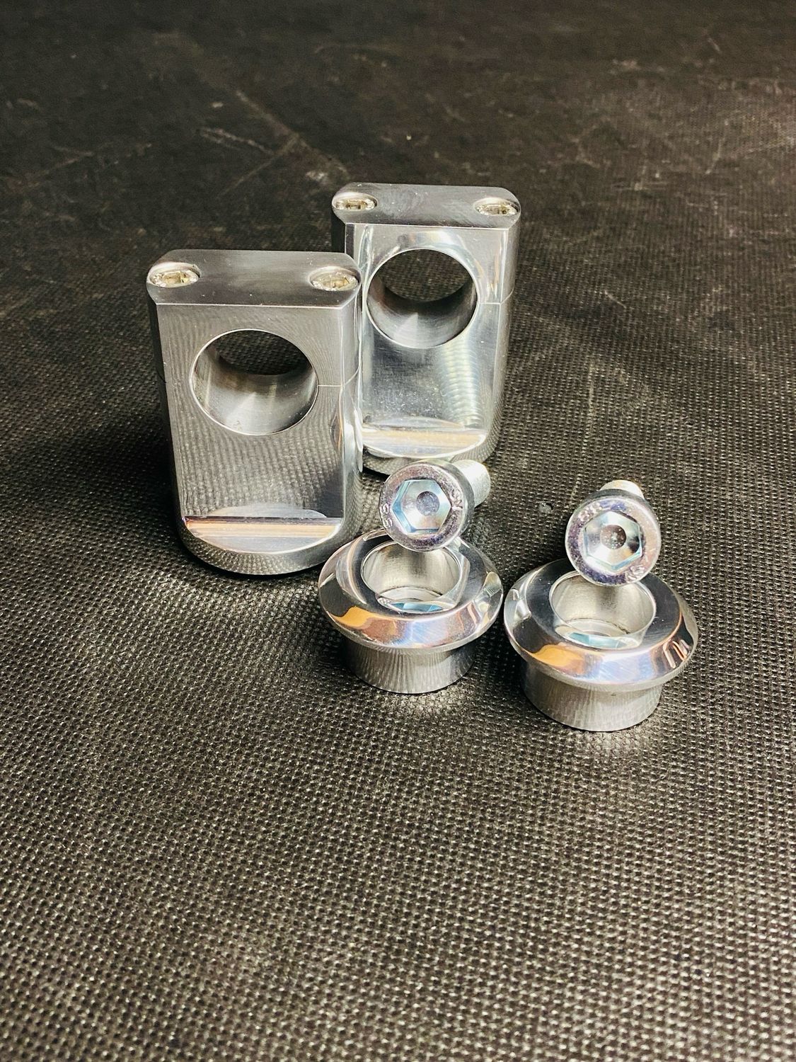 Custom Harley Davidson 1&quot; Handlebar Risers Kit