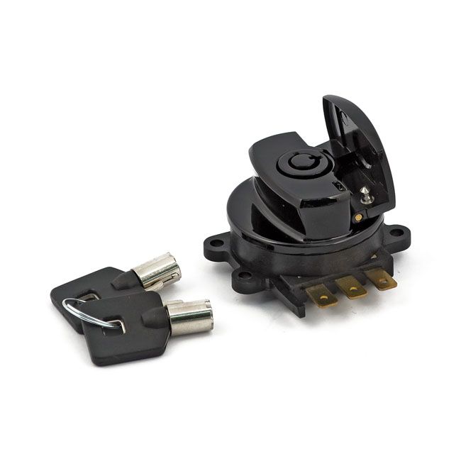 Harley Ignition Switch Kit Fit 96-10 Softail; 93-11 FXDWG; 08-11 FXDB/C/F/L; 94-13 FLHR/C Models