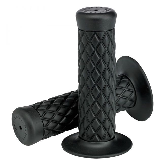Biltwell THRUSTER GRIPS, BLACK FOR  For Handlebar 7/8&quot;