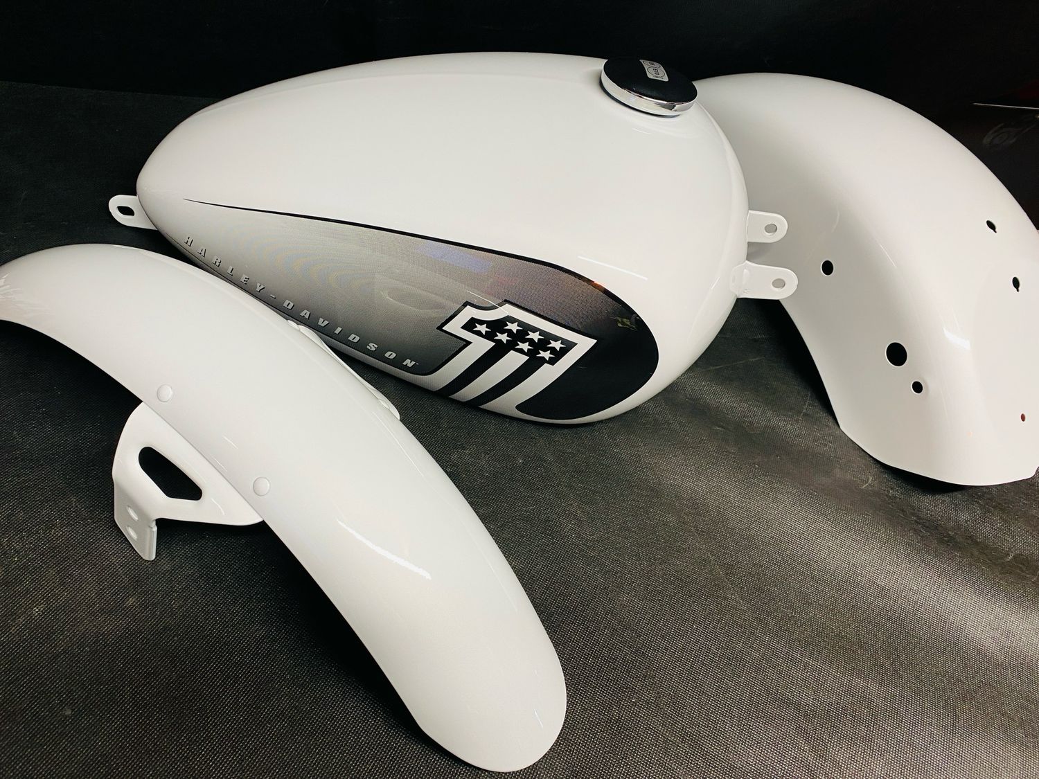  New FXBB/S Models Stone Washed White Pearl Body Kit Oem