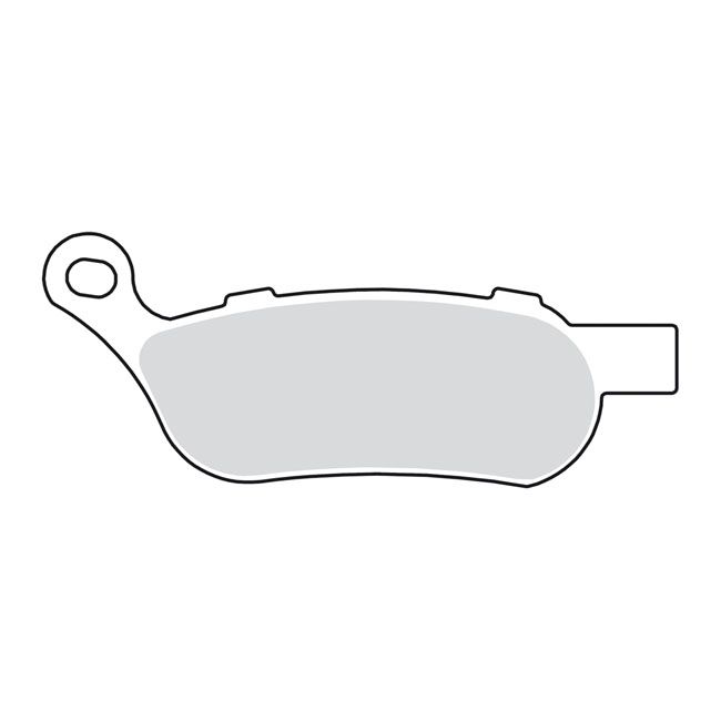 08-17 Softai, Dyna Rear Brake Pads Sintered Pads