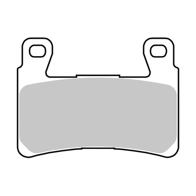15-24 Softail; 08-12 XR1200 Brake Pad Set Sintered ECE R90 Approved