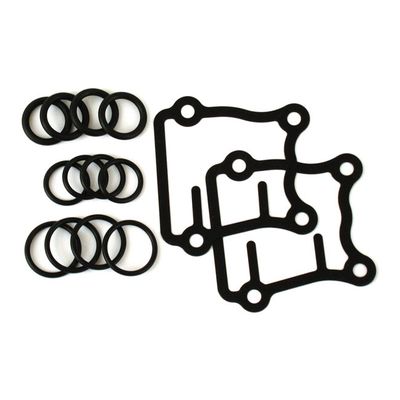 #OEM 18635-99, 18635-99 A, 18635-99B tappet block &amp; pushrod cover gasket kit Harley 99-17 Models