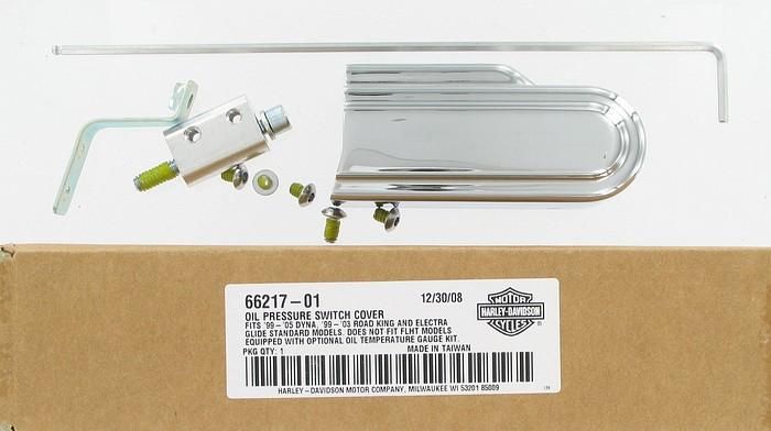 #OEM 66217-01 Harley 99-05 Dyna 999-03 Road King Oil Pressure Switch Cover
