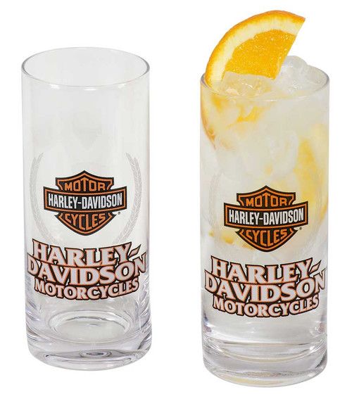 Harley - Davidson Motorcycles Highball set glasses 480ml each