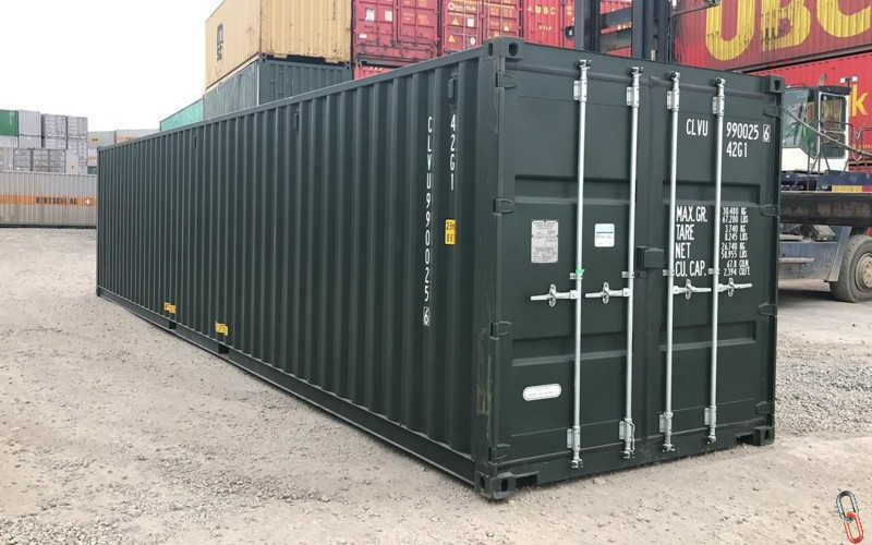 Purchase 40&#39; HIGH-CUBE container. Sea containers size and capacity by types​