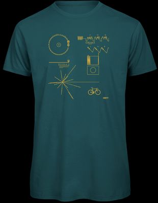 Voyager with bike, T-Shirt