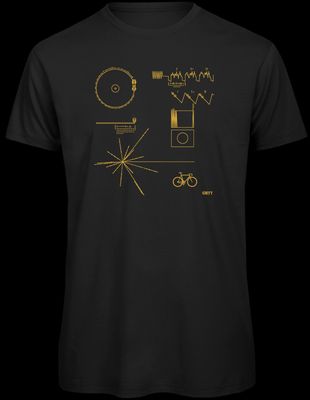 Voyager with bike, T-Shirt