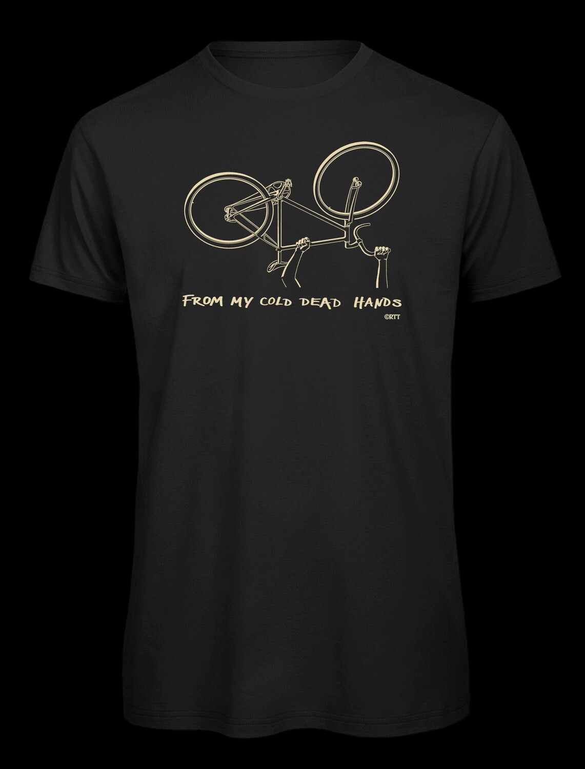 Charlton | Men's Organic Cycling T-Shirt, Farbe: schwarz