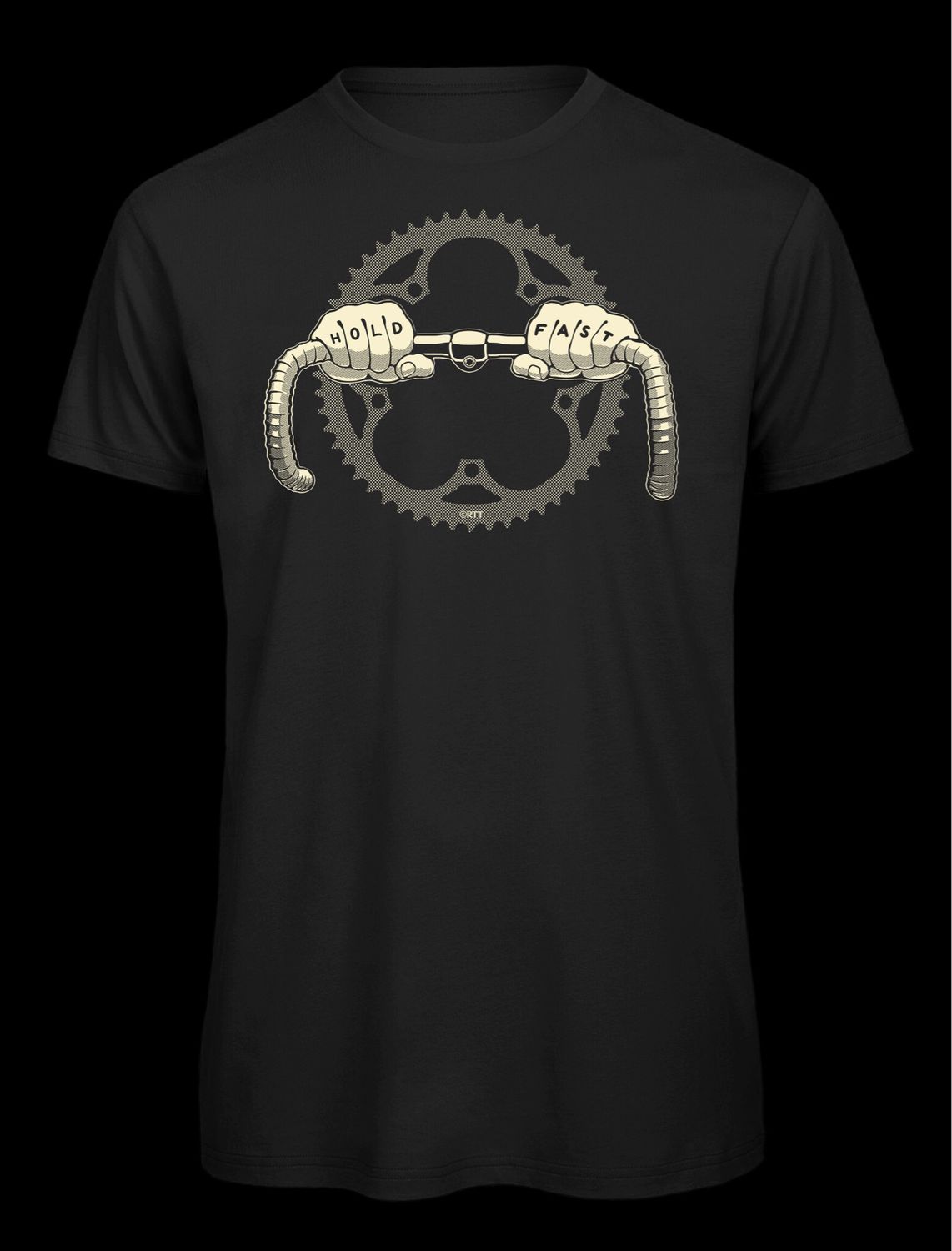 HOLD FAST | Men's Organic Cycling T-Shirt, Farbe: schwarz