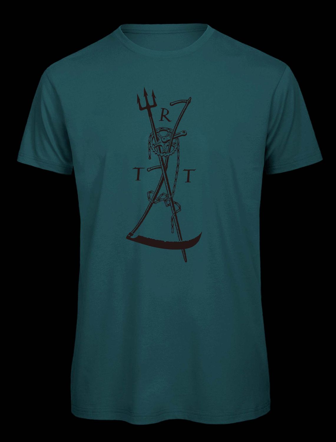 RTT Logo | Men's Organic Cycling T-Shirt