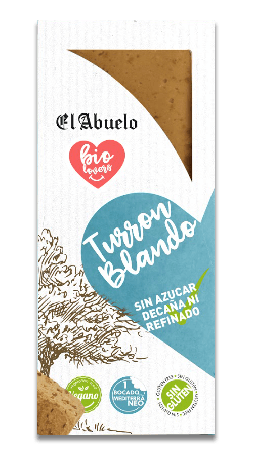 TURRON DE ALMENDRAS BLANDO A LA PIEDRA