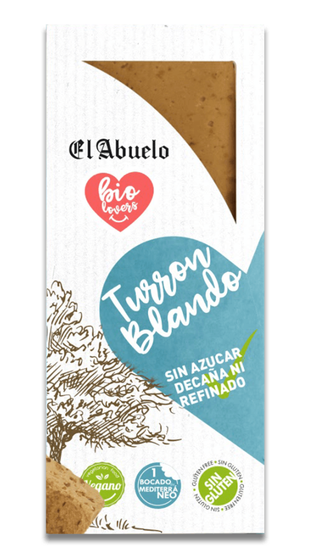 TURRON DE ALMENDRAS BLANDO A LA PIEDRA