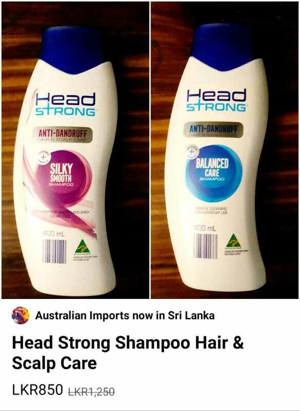 Head strong shampoo hair and scalp care - 400ml