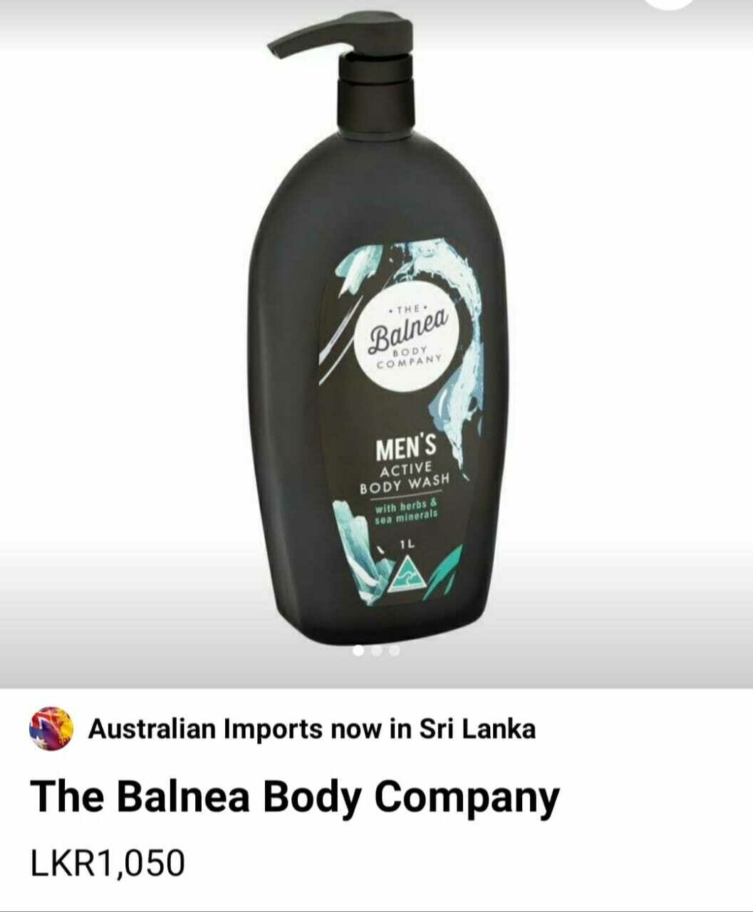 The Balnea Body Company shampoo