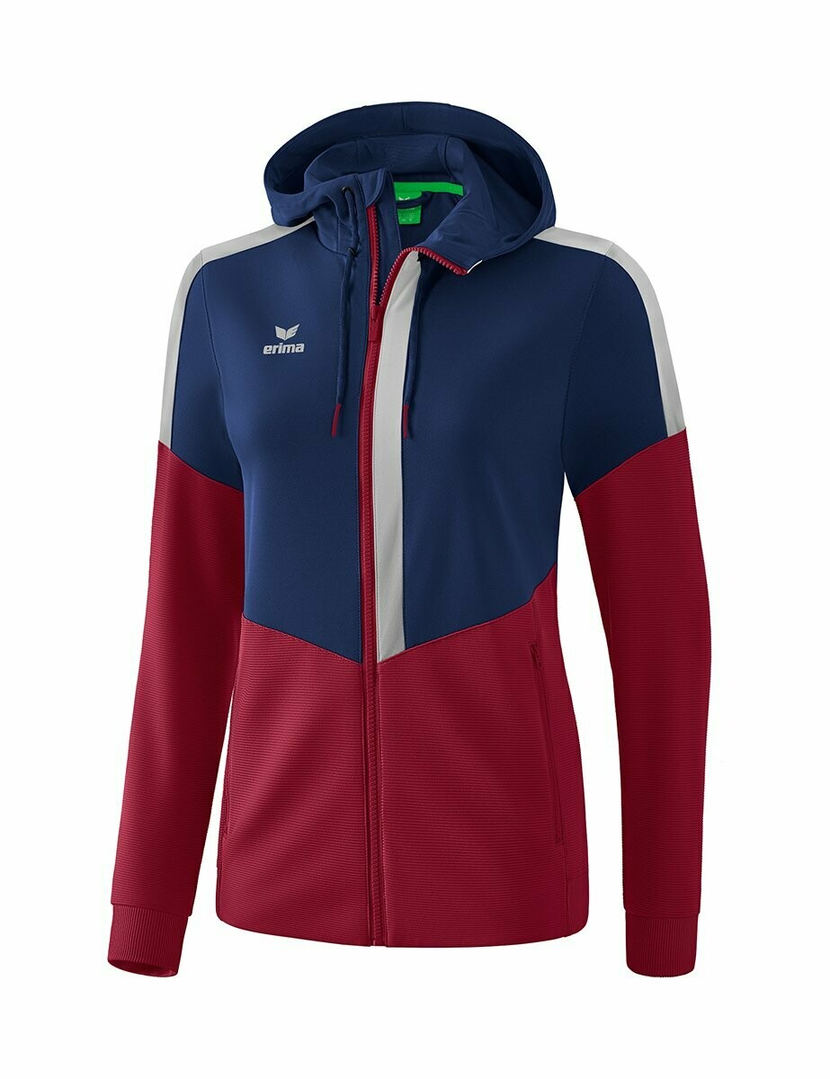 ERIMA Squad  Damen Trainingsjacke mit Kapuze