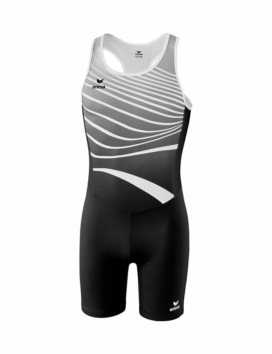 Erima Athletic Sprinteranzug - SALE -, Größe: S, Farbe: schwarz/weiß