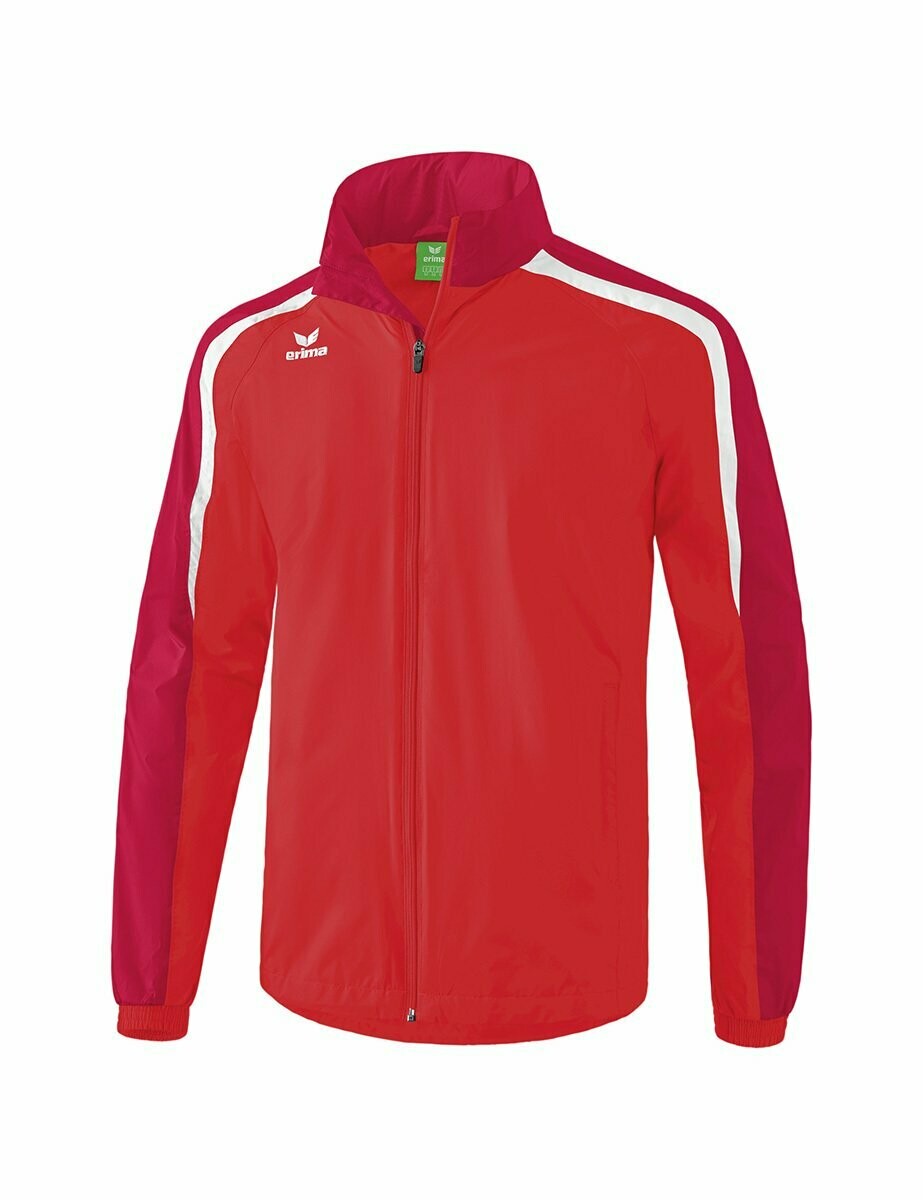ERIMA Liga 2.0 Allwetterjacke, Größe: 116, Farbe: rot/dunkelrot/weiß