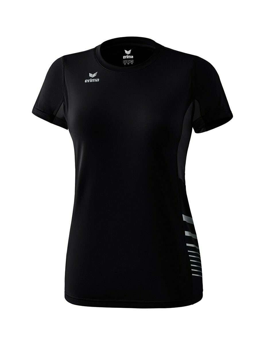 ERIMA Race Line 2.0 Running  T-Shirt Damen  - SALE -, Größe: 34, Farbe: schwarz