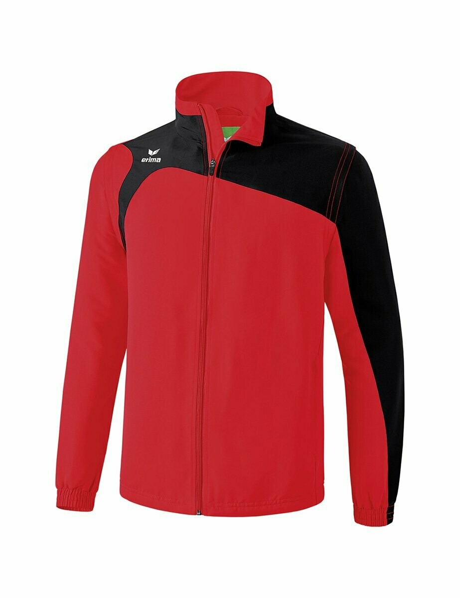 ERIMA Club 1900 2.0 Jacke mit abnehmbaren Ärmeln / meist ausverkauft. Bitte per Tel. anfragen: 034922/60219, Größe: S, Farbe: rot/schwarz