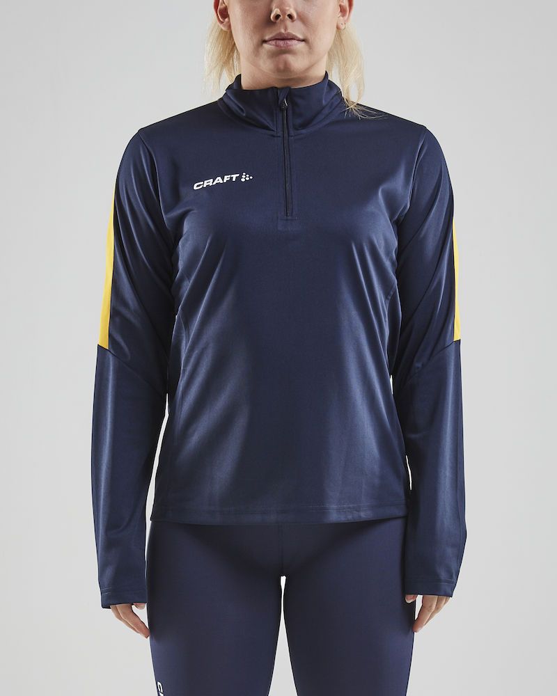ERIMA Progress Halfzip Ls Tee W