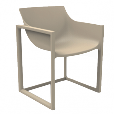 Vondom WALL STREET cadeira c/ braços