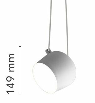 FLOS  - Aim Small LED Suspension Lamp 17 cm