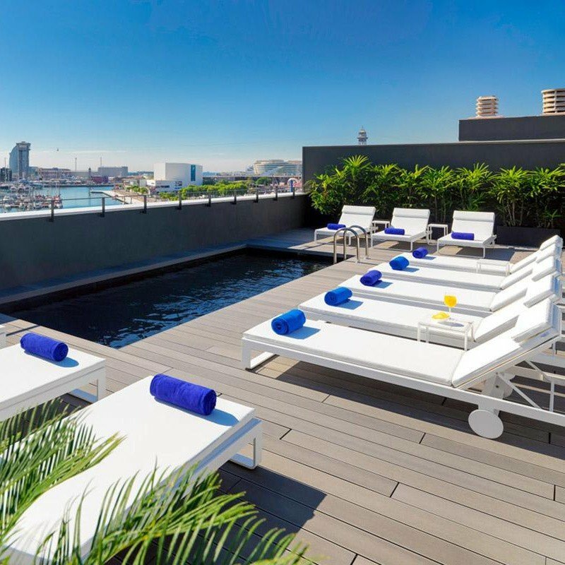 Gandia Blasco Flat Sunlounger