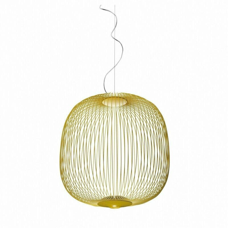 Spokes 2 MIDI LED Suspension Lamp gold