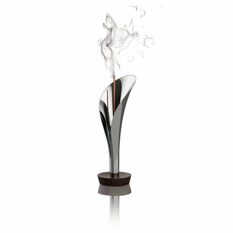 Alessi Incense Burner - Lily Silver