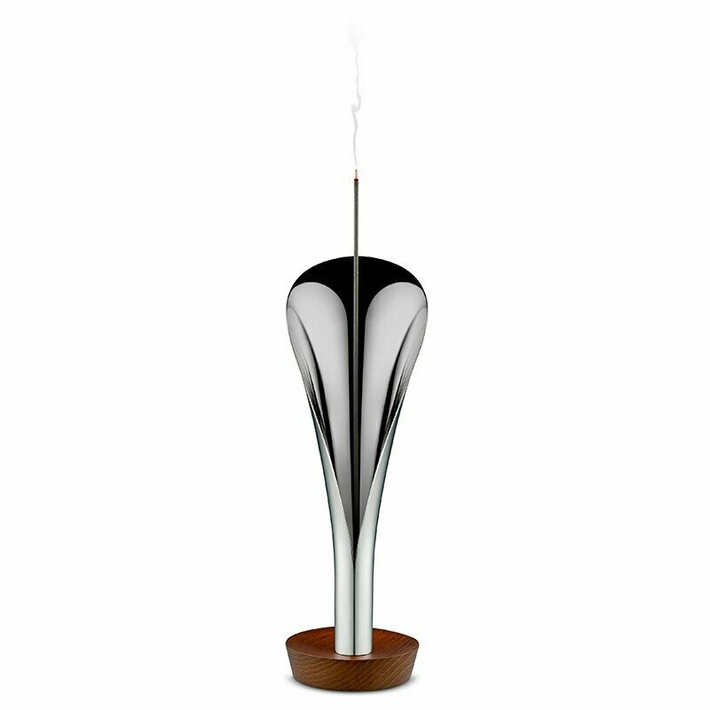 Alessi Incense Burner - Lily Silver