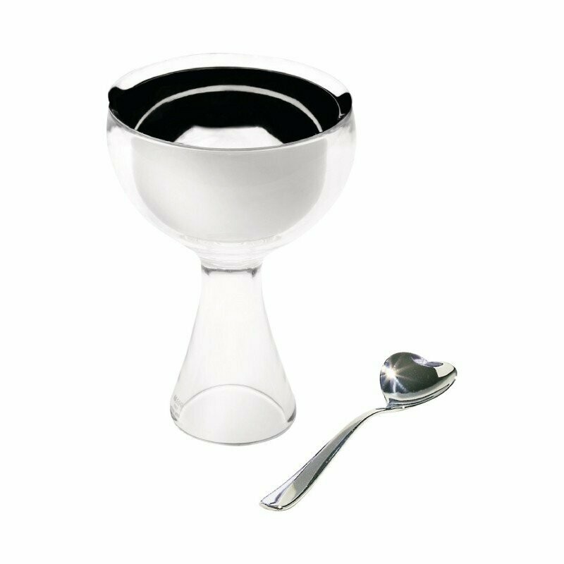 Alessi Taça para Gelado e Colher - Big Love