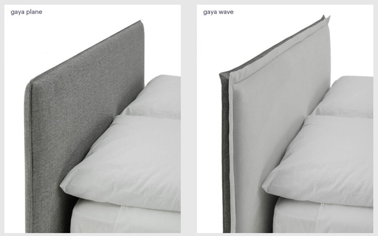 MYCHOICE Cama Gaya, Tipo de costura da Cabeceira: Cabeceira Gaya Standard (PLANE)