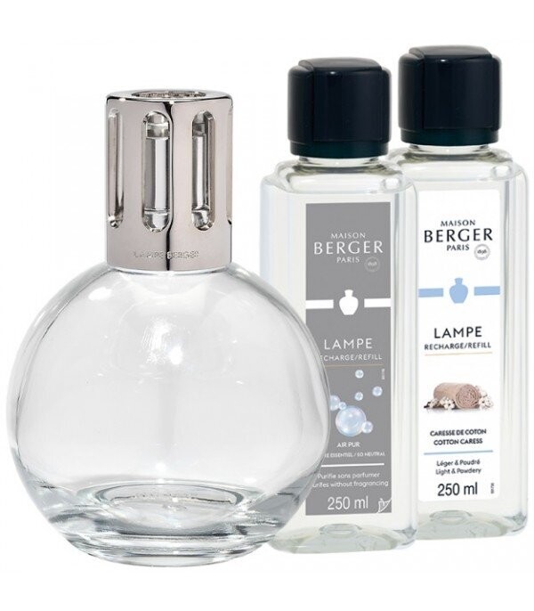 Maison Berger Set Lamparina Catalítica Essentielle Carrée