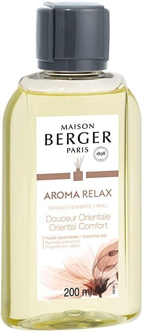 Recarga Difusor Aroma Relax à base de Oléos essenciais Maison Berger