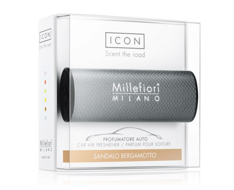Millefiori Icon Sandalo Bergamotto ambientador auto